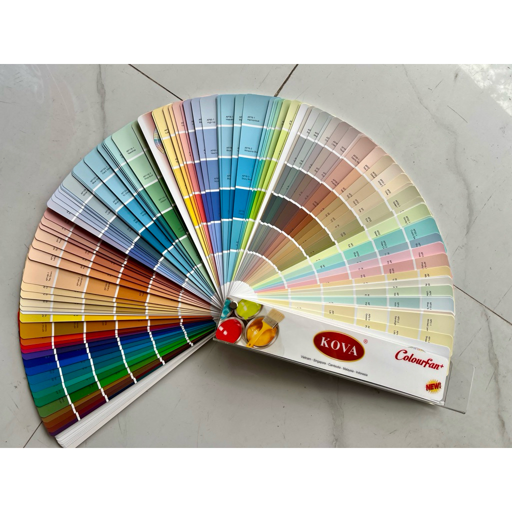 Cây màu Sơn Kova - 1010 màu - Chọn màu sơn nhà