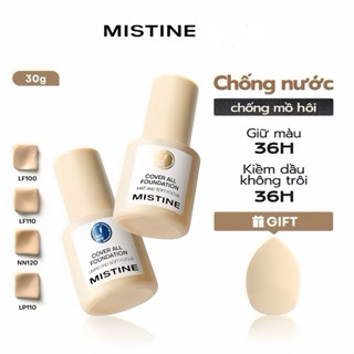 [HOẢ TỐC][TẶNG MÚT] Kem Nền Mistine Căng Bóng Lâu Trôi - Che Phủ Tốt, Kiềm Dầu, Tone Tự Nhiên MIST03