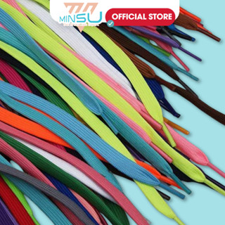 Dây Giày Thể Thao Sneaker Dẹp Nam Nữ Cổ Thấp và Cổ Cao Chính Hãng MINSU M0501 Chất Lượng Cao 120 & 160cm Shoelace Jordan