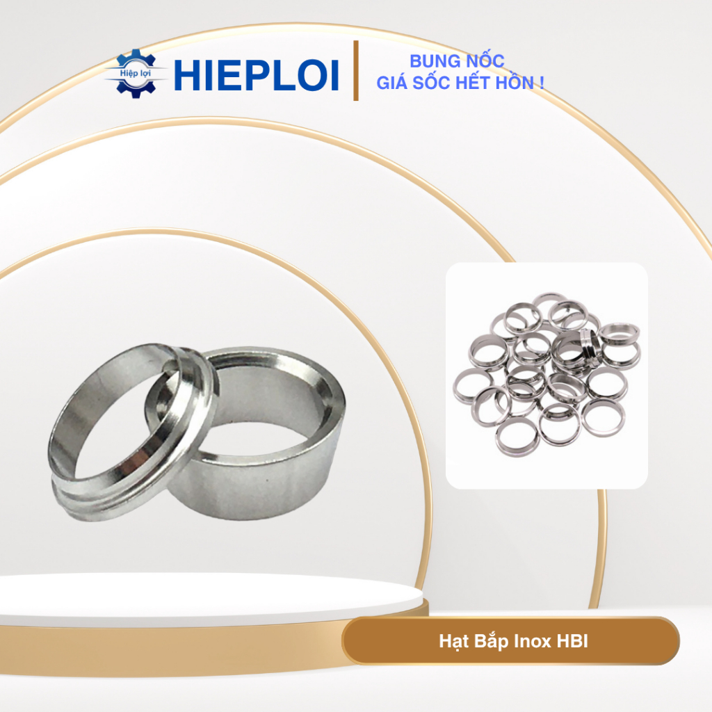 [Rẻ Vô Địch] Hạt Bắp Inox HBI | Phụ Kiện Inox Chất Lượng Cao, Bền Bỉ, Chống Rỉ Sét