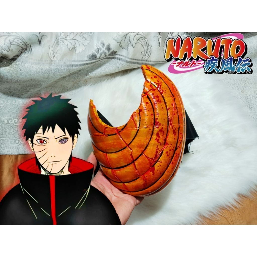 Mặt nạ của Uchiha Obito trong anime Naruto