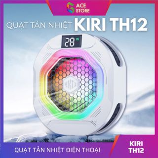Quạt tản nhiệt sò lạnh Kiri TH12  làm lạnh siêu tốc, dành cho điện thoại, máy tính bảng