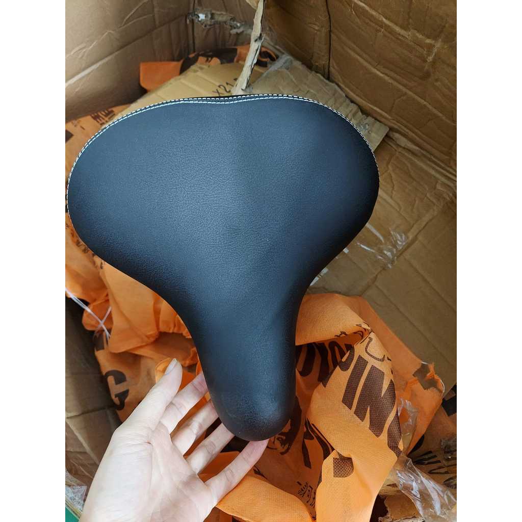 yên xe đạp điện xe bàn đạp xe đạp xương trắng yên mềm giá 1 chiếc