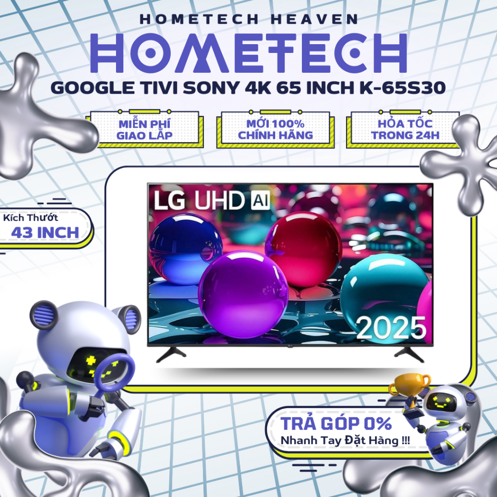 [MIỄN PHÍ GIAO LẮP] Tivi thông minh LG AI 4K 43 Inch 43UA7350PSB - Hàng chính hãng, Mới 100%