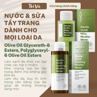 Nước Tẩy Trang DrCeutics Ultra-mild OLIVE Cleansing Water Cho Mọi Loại Da, Da Nhạy Cảm 310ml 500ml - Thi Vũ