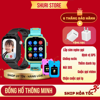 Đồng Hồ Thông Minh Trẻ Em KidPro KT18 Lắp Sim 4G Định Vị GPS Nghe Gọi Video Chống Nước IPX7