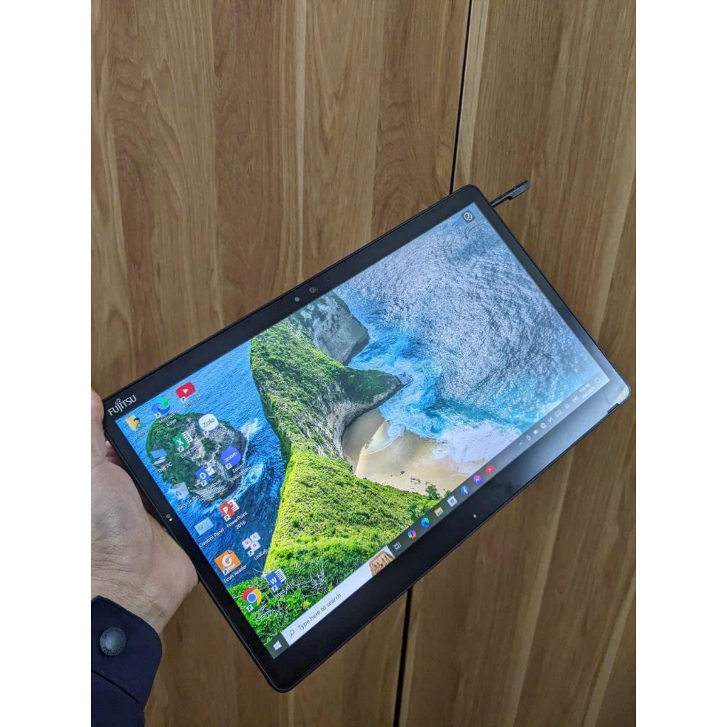 Máy tính bảng Fujitsu- Q739 | Core i3-8145U | RAM 4GB | SSD 128GB | Màn hình cảm ứng 13.3 inch Full 
