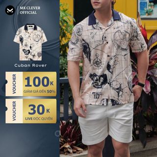 Áo Sơ Mi nam Rover MKCLEVER Chất lụa mềm mịn, thoáng mát, chống nhăn, form rộng mặc hằng ngày