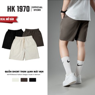 Quần Đùi Thể Thao Thun Lạnh Chất Liệu Thun Lạnh, Quần Short Nam Dáng Ngắn Vận Động PlayThể Thao Q215