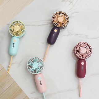 Quạt mini cầm tay tích điện mini nhỏ gọn bỏ túi du lịch