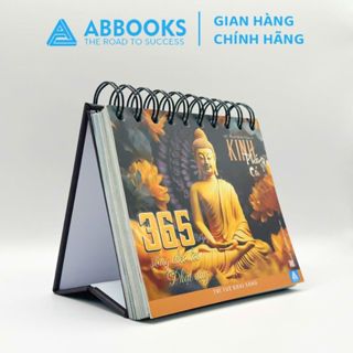 Sách Kinh Pháp Cú -Trí Tuệ Khai Sáng - 365 Ngày Sống Theo Lời Phật Dạy - ABBOOKS