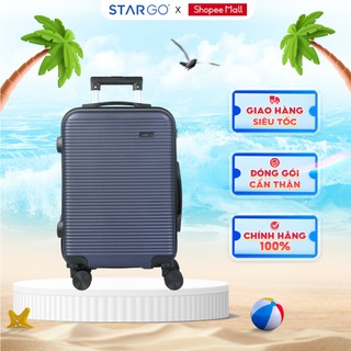   HỎA TỐC 2H  - Vali Nhựa Du Lịch STARGO XAVAN Z22 - Size S  20inch   Xách Tay  Cabin  - Khóa TSA - Nhựa ABS - Chống Trầy 