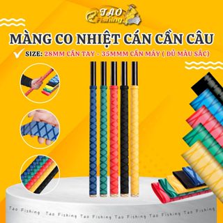 Màng co nhiệt cuốn cán cần câu tay bọc cần cầm chống xước, chống trơn