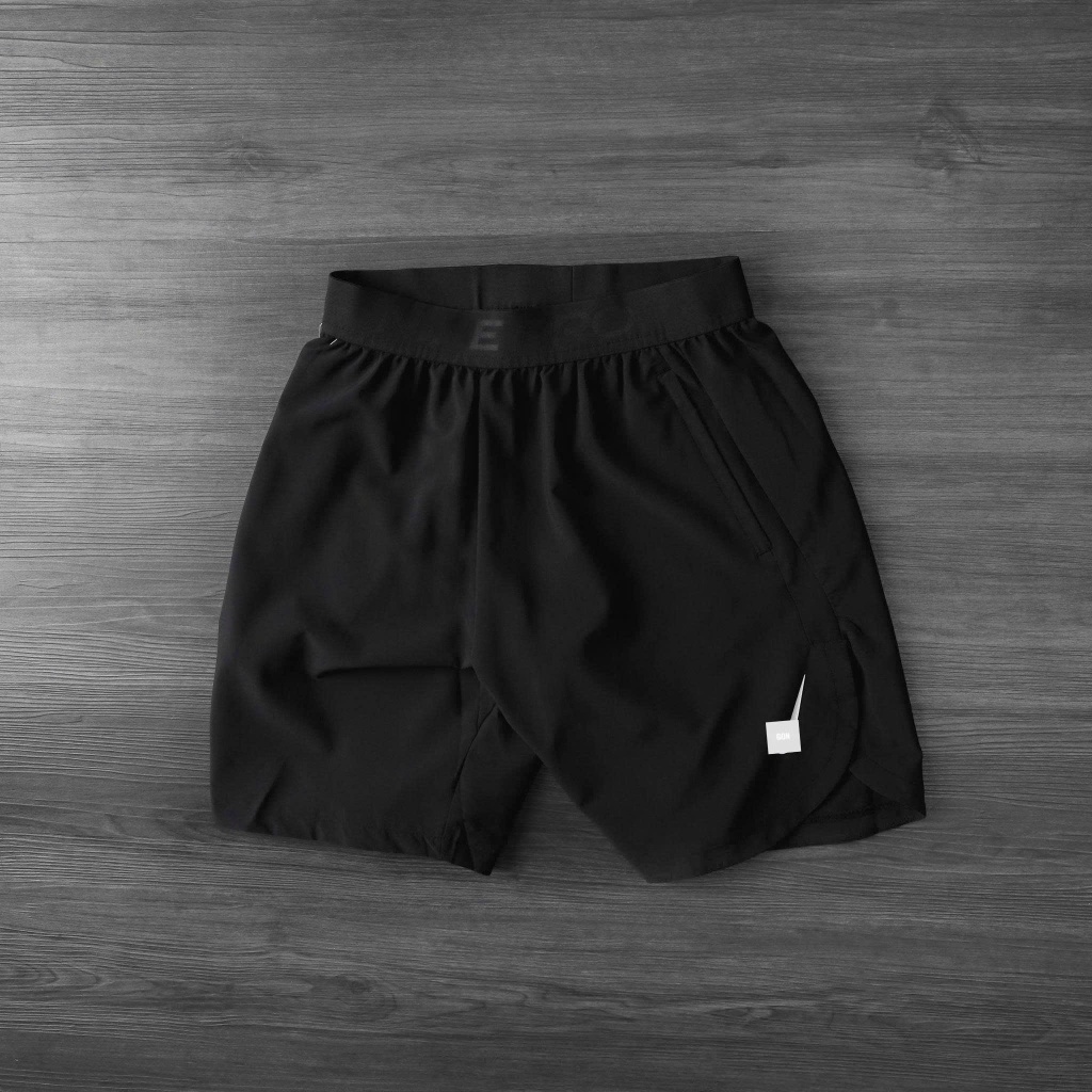 Quần short nam, quần đùi thể thao tập gym chạy bộ mặc nhà chơi tenis chất xi gió mát mẻ thoán khí chuẩn phom - QSN11