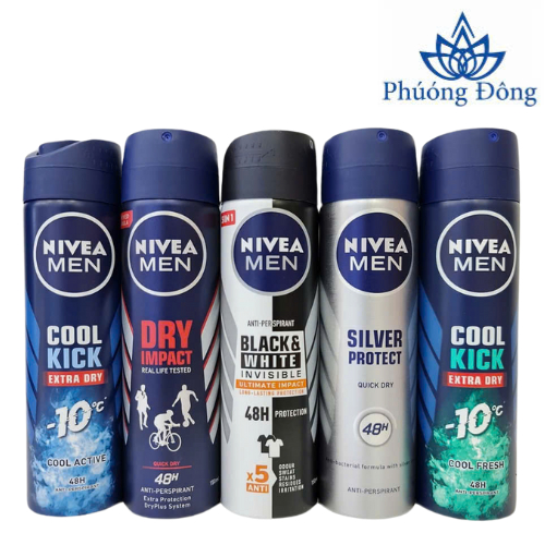 Xịt ngăn mùi Nivea Men 150ml