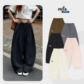 Quần Dài Kẻ Sọc Ống Rộng Outerity Striped / Form Rộng Unisex Mềm Mịn Thoáng Mát Nam Nữ