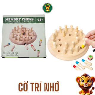 Cờ Trí Nhớ Gỗ (Memory Chess) | Simba Shop - Đồ Chơi Giáo Dục Kích Thích Trí Não, Rèn Luyện Ghi Nhớ Cho Bé & Gia Đình