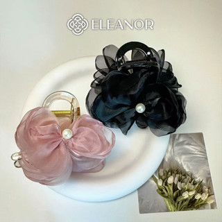 Kẹp tóc nữ càng cua Eleanor Accessories hình bông hoa nhiều cánh phụ kiện tóc kẹp tóc 9895