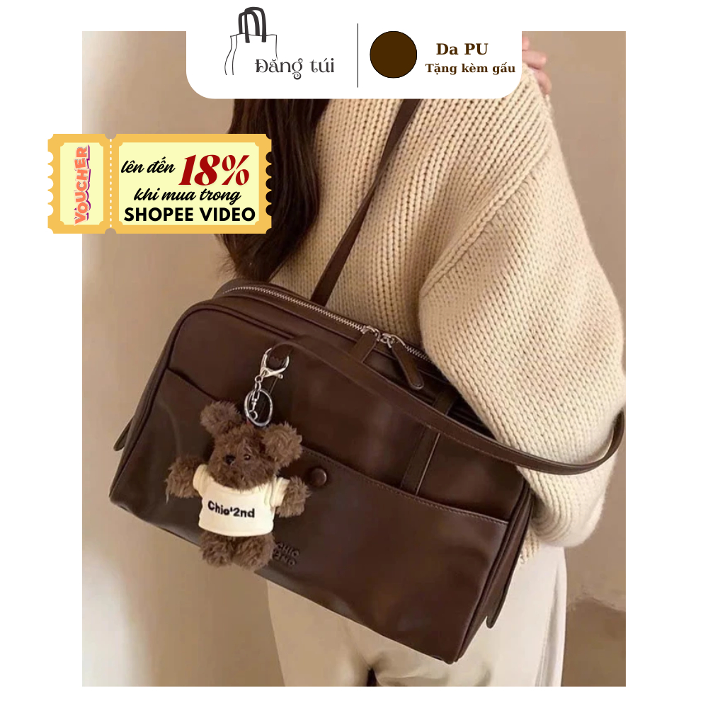 Túi Xách Nữ Túi Đeo Vai ChiO Dáng Dài  Công Sở Chất Liệu Da Mềm Tặng Kèm Charm Gấu Phong Cách Hàn Quốc Đăng Túi DK074 | BigBuy360 - bigbuy360.vn