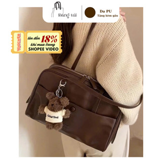 Túi Xách Nữ Túi Đeo Vai ChiO Dáng Dài  Công Sở Chất Liệu Da Mềm Tặng Kèm Charm Gấu Phong Cách Hàn Quốc Đăng Túi DK074