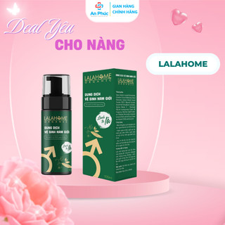  Dung dịch vệ sinh nam dạng tạo bọt tinh chất Trà Xanh Khổ Qua LALAHOME ORGANIC - Khử mùi ngăn nấm hương bạc hà 