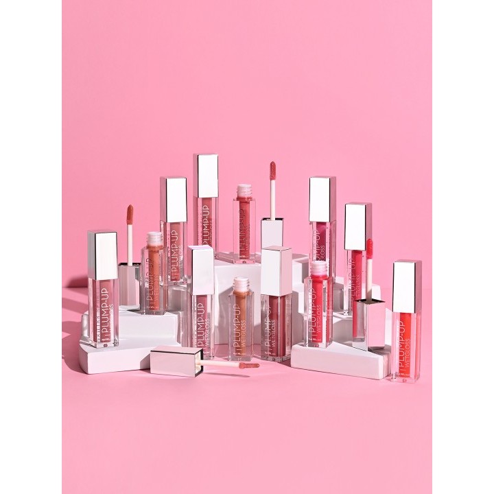 Son Bóng Swiss Beauty Plump-Up Wet Lip Gloss. – cho Môi Đầy đặn, căng Mọng- cùng thuần chay, không c