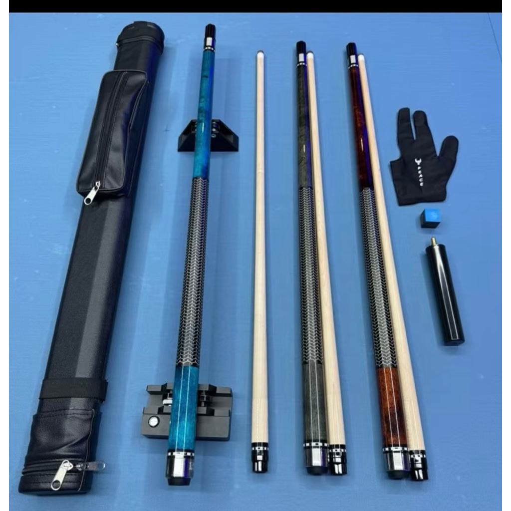 Cơ bida Tl Cue chơi Pool tặng kèm bao da, găng , lơ.