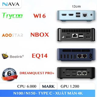 Mini pc Intel N150 N100 GMKtec G3 Plus Beelink EQ14 Morefine M8 FireBat T2 Trycoo Wi6 12th Tiny N200