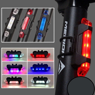 【MotoPlex】Đèn Led Cảnh Báo Gắn Đuôi Xe Đạp Leo Núi Có Thể Sạc Lại Bằng Cổng Usb Đèn Xe Đạp