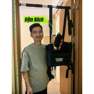 GIẢM ĐAU NÁCH - MỚI -Đai Treo Xà Đơn Kéo Giãn Cột Sống - BEStrong - Thoát vị Đĩa Đệm  (Không Kèm Thanh Xà Đơn )