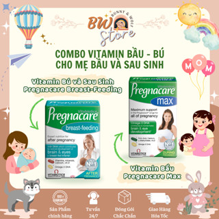 Vitamin Tổng Hợp Pregnacare Max / Breast-Feeding VITABIOTICS UK cho mẹ trước và sau sinh UK [ BW Store ]