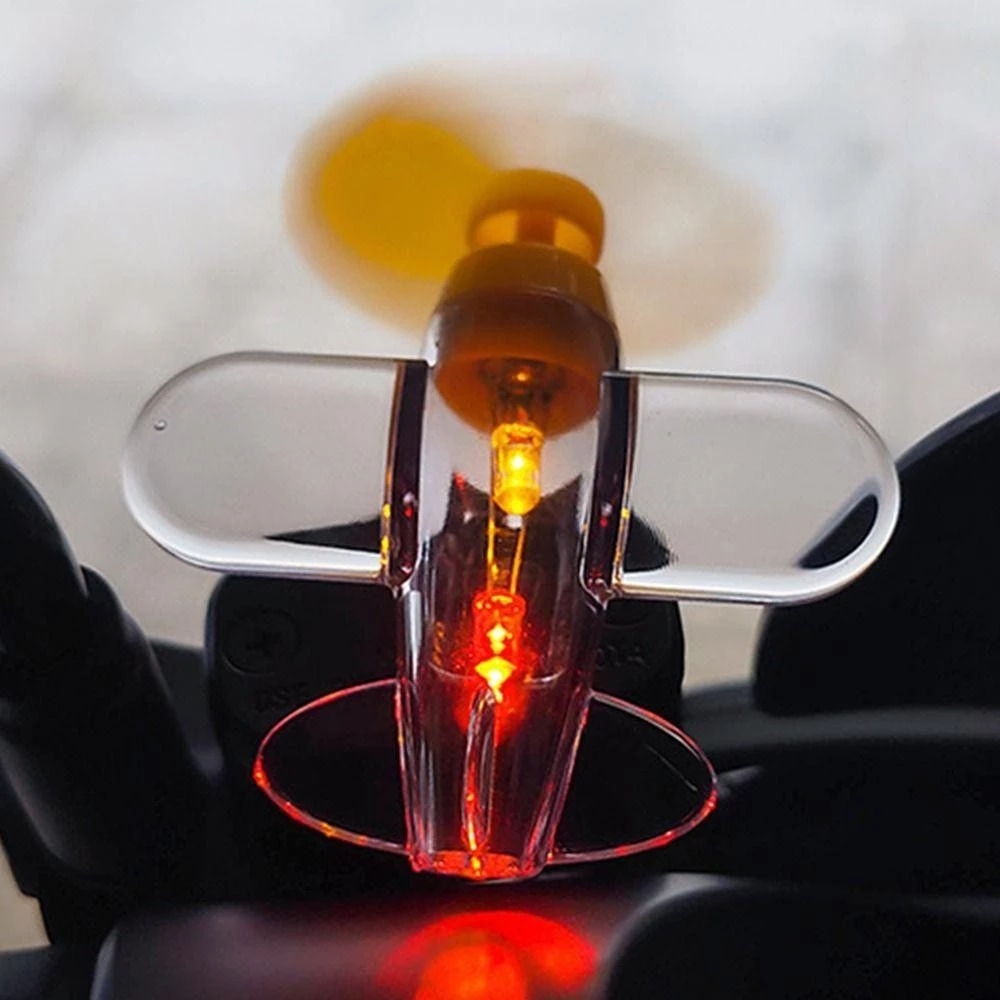 Đèn LED máy bay Mini ,Hiệu ứng cảnh báo Điện gió Máy bay nhỏ Trang trí ô tô, với chất kết dính không dấu vết Đi xe