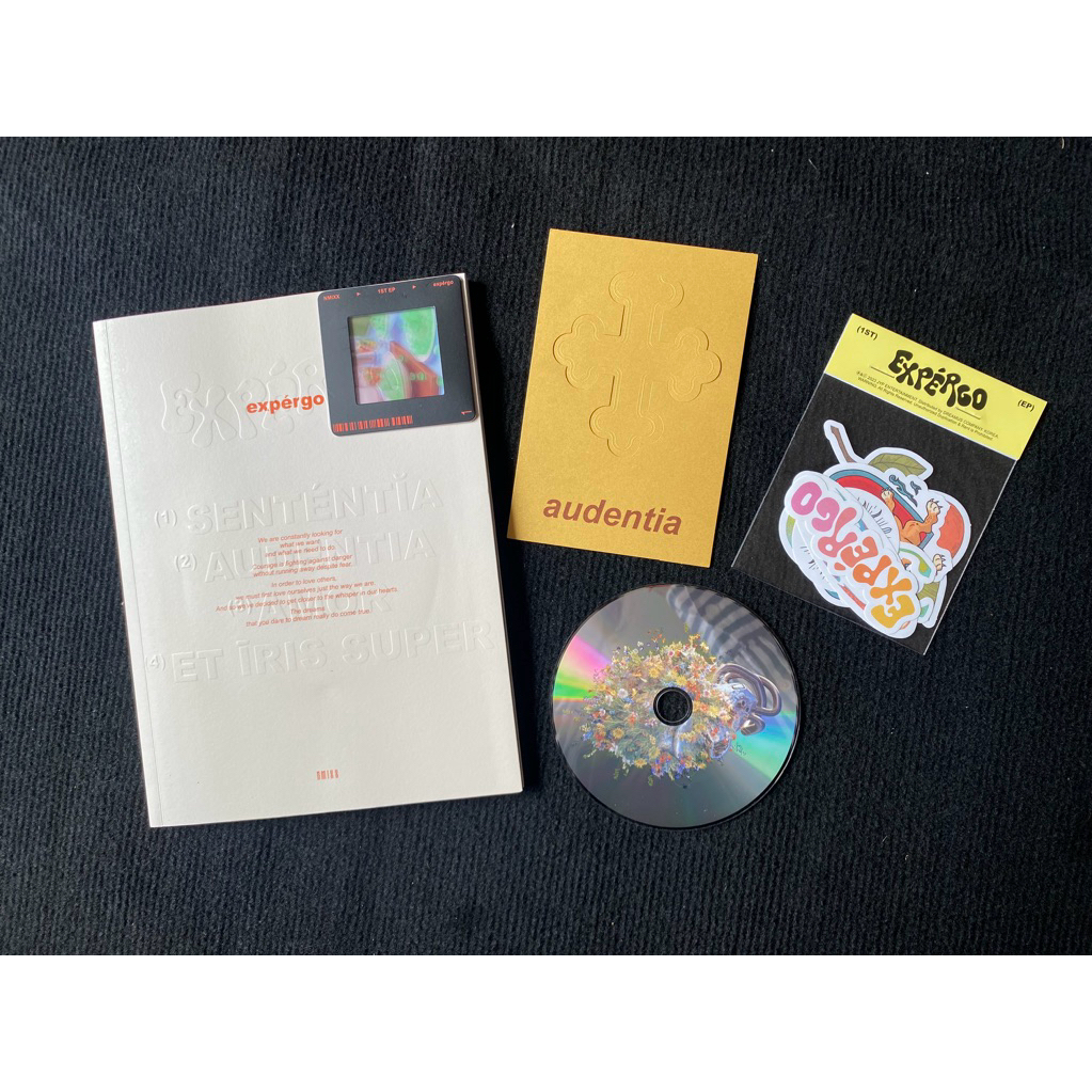 Nmixx ep1 album expergo đã khui seal, gồm cd photobook goods như hình