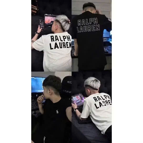 Áo Phông Nam Nữ Rap Lau Ren in Ngựa Siêu Chất – Áo Thun Nam Nữ in Chữ Sau Áo chất su ut