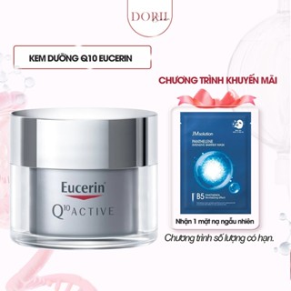 Eucerin Kem Dưỡng Ẩm Chống Lão Hóa Ban Đêm Q10 Active Night Cream 50ml (date 2026) tặng mặt nạ PaxMoly