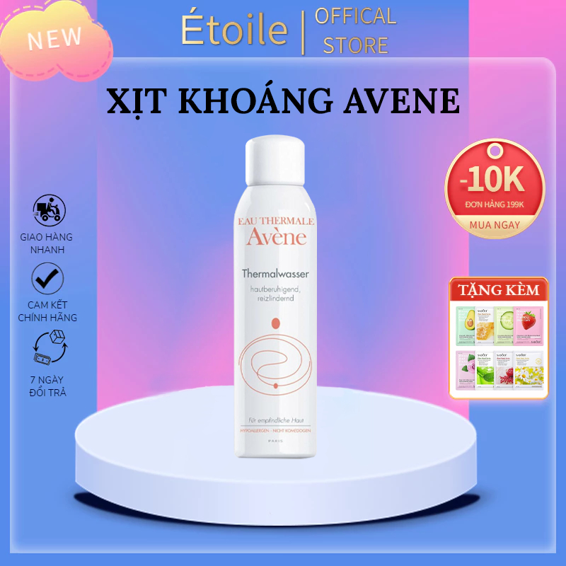 Xịt khoáng Avene 300ml cấp ẩm avene dưỡng ẩm Cấp Nước, Làm Dịu & Giảm Kích Ứng Jasmine Comestic Stor