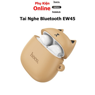 Tai Nghe Bluetooth Hoco EW45 TWS V5.3 Không Dây, Kèm Mic Và Phụ Kiện Ốp Cute Cat - PK Online