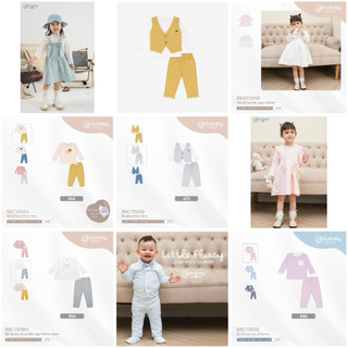 BUBABY - Bộ, váy dài tay thu đông lẻ size mềm ấm áp cho bé