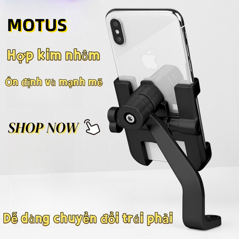 【MotoPlex】Giá Đỡ Điện Thoại Xe Máy- Kẹp Điện Thoại Gắn Xe Máy C2 Chống Cướp Cực Chắc Chắn loại 1