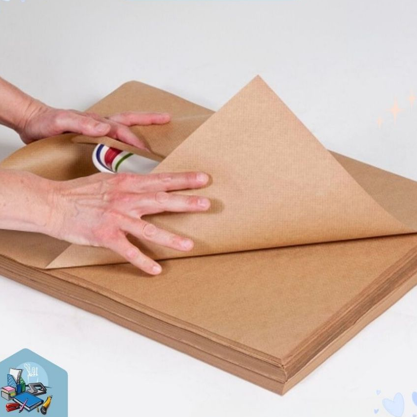 [GIẤY KRAFT A4, A5 - 70GSM] 500, 1000 TỜ GIẤY XI MĂNG, GIẤY KRAFT A4, A5 ĐỊNH LƯỢNG 70GSM - BAOBIVPP