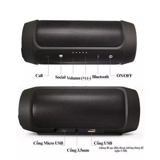 Loa bluetooth charge 2+ pin trâu âm thanh cực hay.