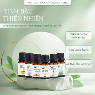 Combo 6 lọ tinh dầu thiên nhiên 10ml ( có thể chọn mùi ), nhỏ gọn tiện lợi, tinh dầu nguyên chất