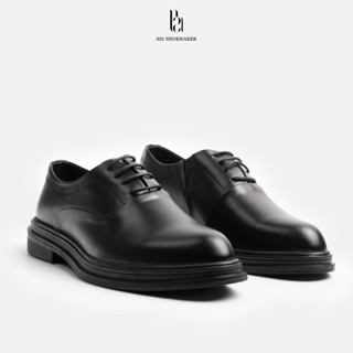 Giày Da Nam Đế Tăng Chiều cao 4cm B21 Trẻ Trung Dấu Dây Da Bò Cao Cấp Êm Chân Thoáng Khí Fullbox