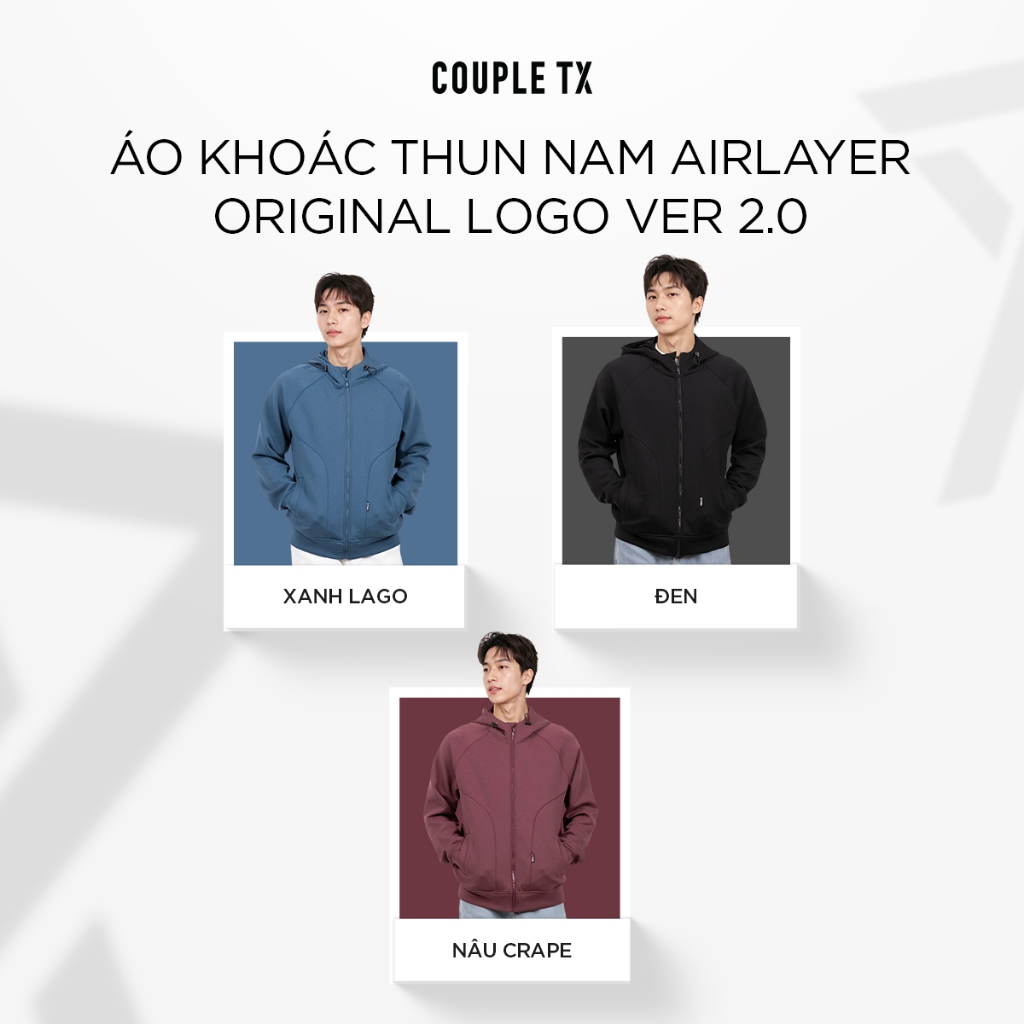 [MỚI VỀ] Áo Khoác Chống Nắng Nam Couple TX Airlayer Thun Double Face Ver 2.0 Raglan Form Relax MOK 1066 | BigBuy360 - bigbuy360.vn