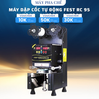 MÁY DẬP CỐC TỰ ĐỘNG Fest RC 95 CHUYÊN DỤNG CHO CÁC QUÁN (đồ uống đặc biệt) MÁY DẬP CÔC BASHITE-BH 12 tháng