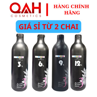  Oxy trợ nhuộm Meiki 3% 6% 9% 12%  oxi nhuộm tóc không xót da đầu 1000ml 