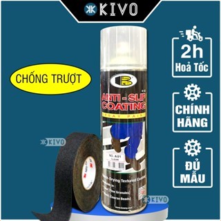 Chai Xịt Chống Trơn Trượt Cầu Thang, Nhà Tắm, Gạch, Sân Bosny CHÍNH HÃNG -Chống Trơn- Nhà Tắm-KIVO