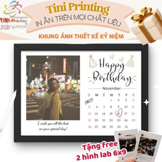  Khung ảnh thiết kế theo yêu cầu tặng quà ngày giáng sinh năm mới kỷ niệm,sinh nhật tốt nghiệp 