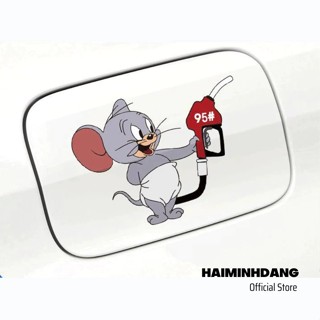  【MotoPlex Jerry Decal Dán Xe nắp bình xăng Che Vết Xước decal dán xe chất liệu PVC cao cấp 