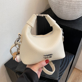    Kèm Gấu   Túi xách nữ mini da vân sần cao cấp phong cách Hàn Quốc túi đeo vai đeo chéo thời trang sang trọng - TXN082 